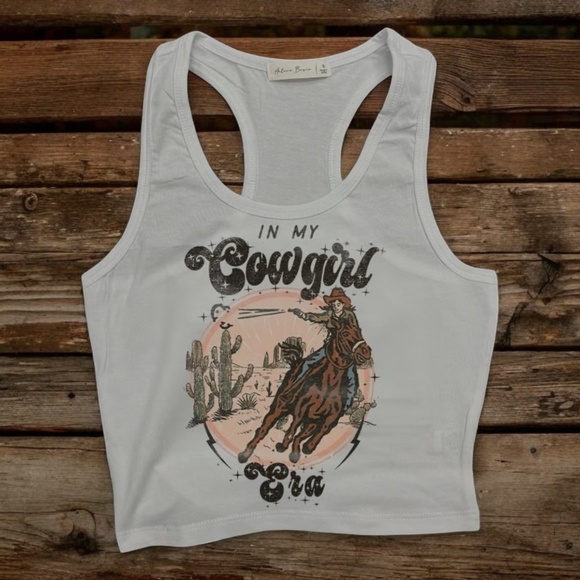 Cowgirl Era Crop Tank - Picture 1 of 1